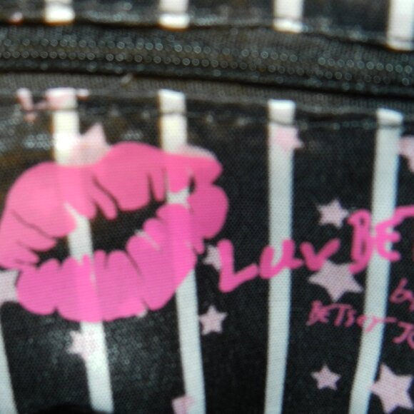 BETSEY JOHNSON LUV BETSEY FAUX FUR LBJODIE SATCHEL HANDBAG 🆕FAST😮💨⚡🚚 - Picture 8 of 16